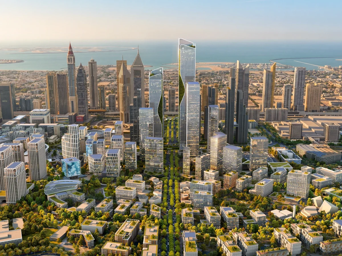 DIFC Zabeel District – Masterplan Daytime